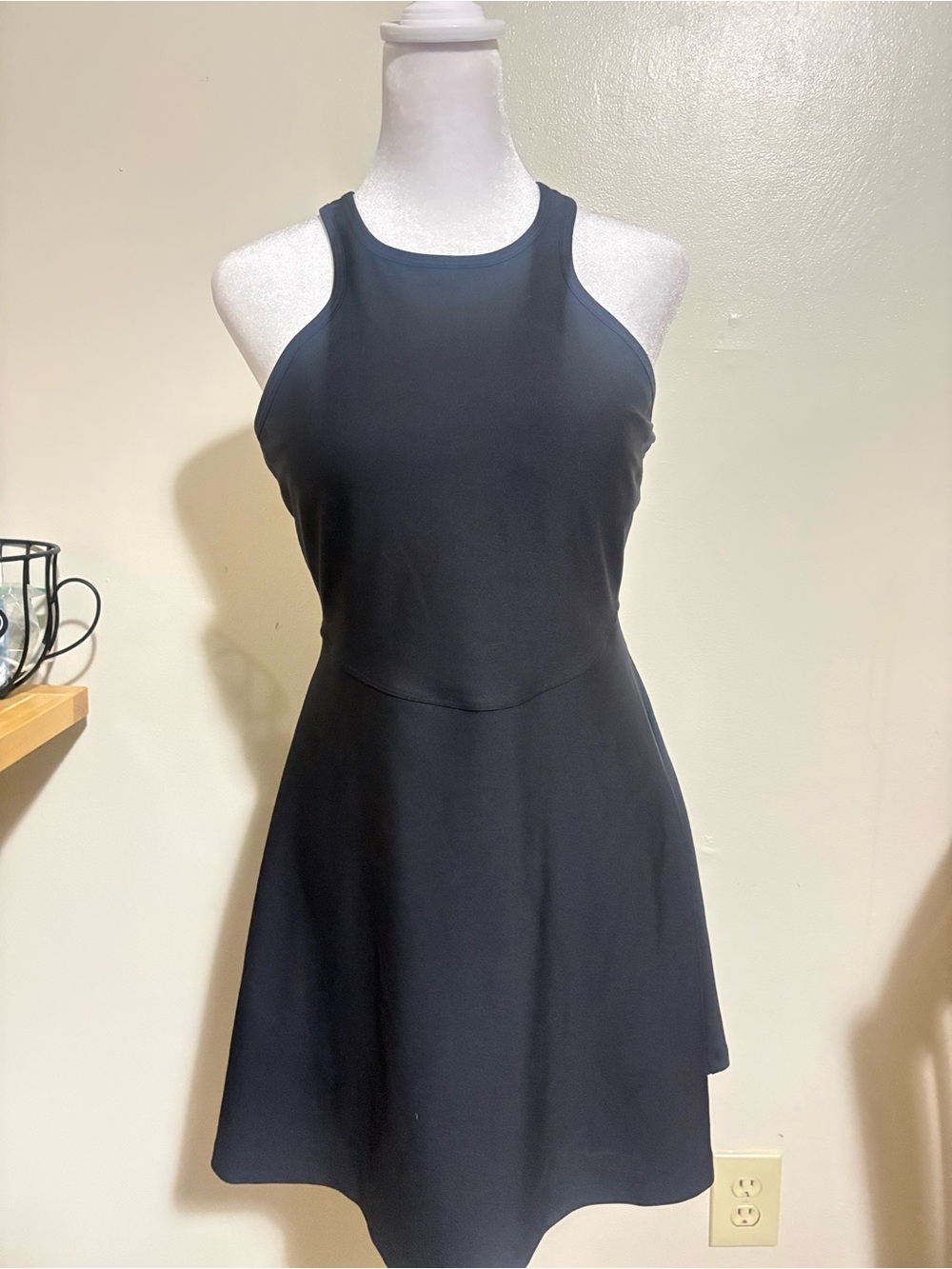 Old Navy Black Sleeveless A-Line Dress